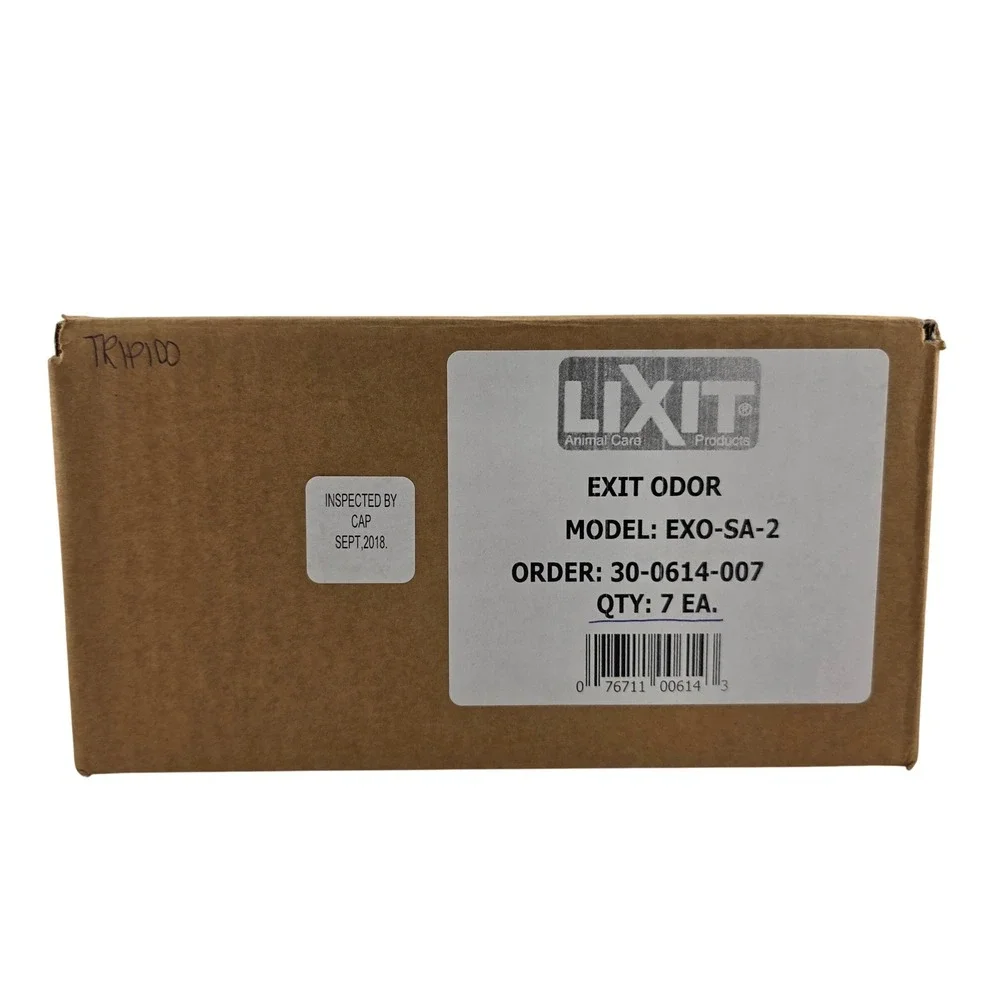 Lixit Exit Odor Activated Carbon Zeolite 7‎ Packs 14 Pouches EXO-SA-2 NEW